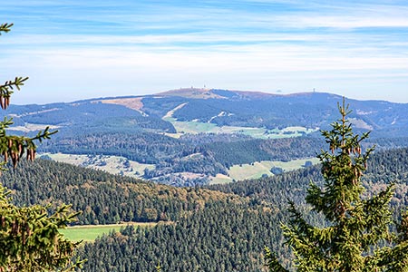 Blick auf den Feldberg